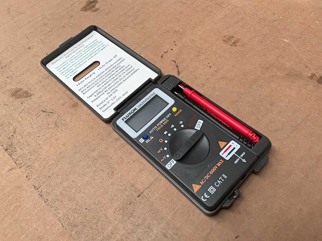 Fluxon dmm100 multimeter - afbeelding 4 van  4