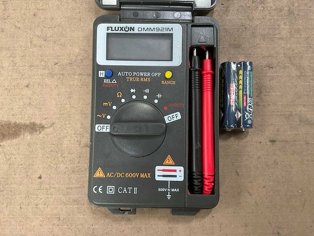 Fluxon dmm92im digital multimeter - afbeelding 2 van  4
