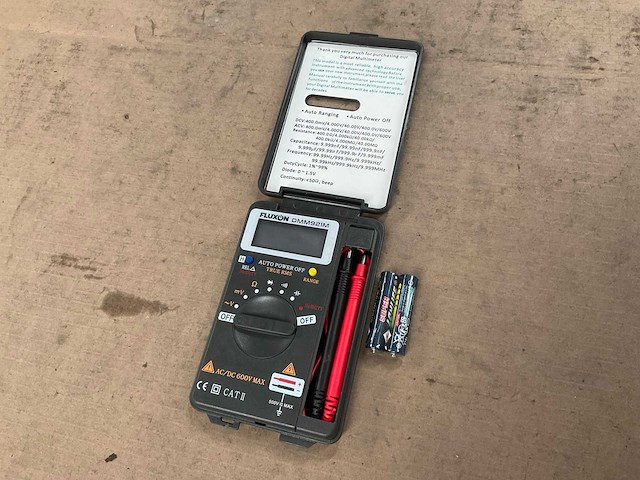 Fluxon dmm92im digital multimeter - afbeelding 1 van  4