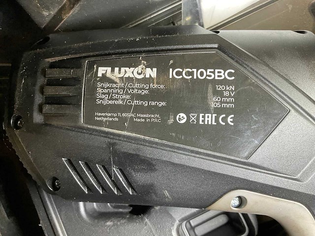 Fluxon icc105bc cable cutter - afbeelding 4 van  6