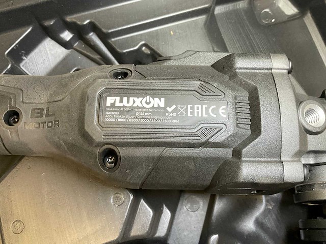 Fluxon igc125b haakse slijpmachine - afbeelding 3 van  4