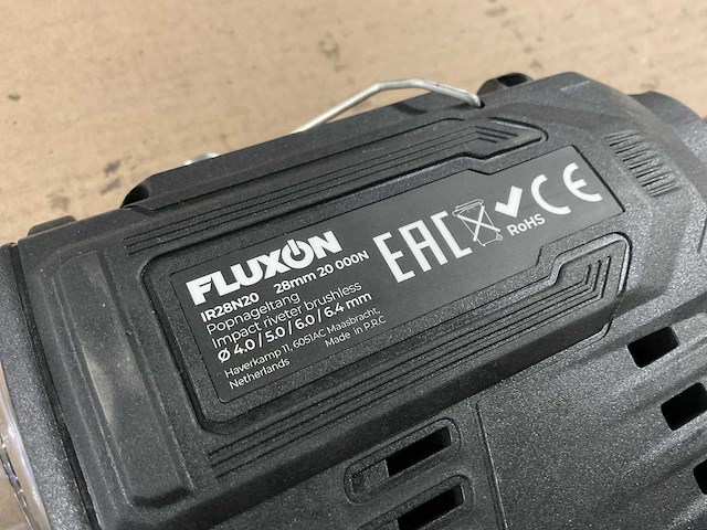Fluxon ir28n20 popnageltang - afbeelding 1 van  6