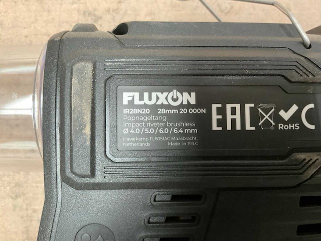 Fluxon ir28n20 popnageltang - afbeelding 2 van  2