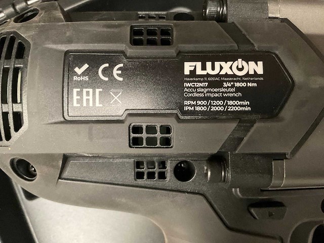 Fluxon iwc12n17 slagmoersleutel - afbeelding 3 van  4