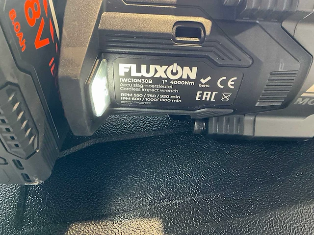 Fluxon iwx10n30b slagmoersleutel - afbeelding 7 van  7