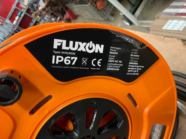Fluxon kh2led25 led slanghaspel - afbeelding 4 van  4