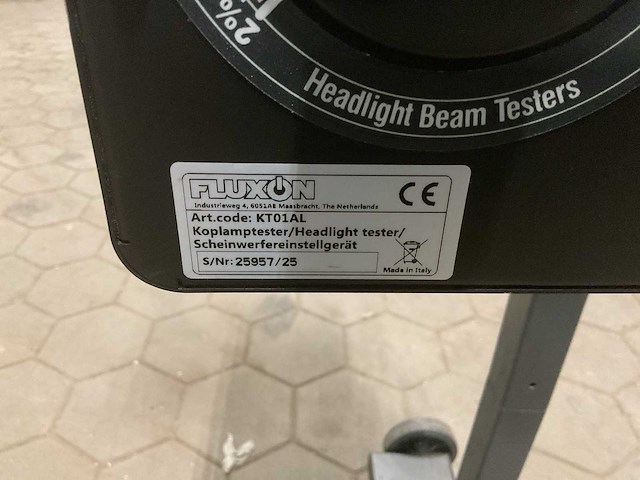 Fluxon kt01al koplamptester - afbeelding 4 van  5