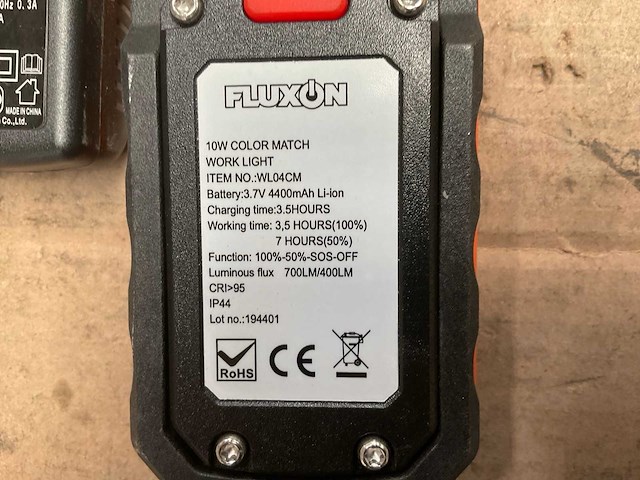 Fluxon lb04cm worklight - afbeelding 3 van  3