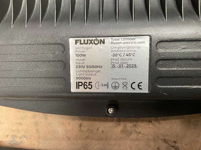 Fluxon lb100w schijnwerper - afbeelding 3 van  3