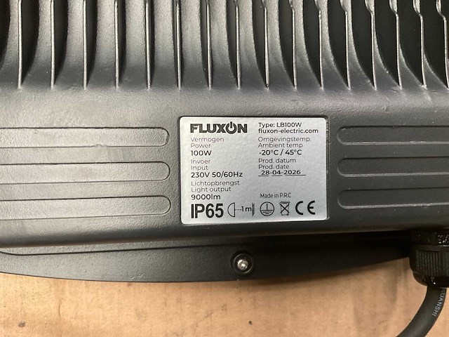 Fluxon lb100w schijnwerper - afbeelding 3 van  3
