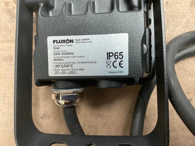 Fluxon lb10fp schijnwerper met bewegingssensor - afbeelding 3 van  3