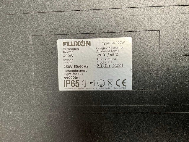 Fluxon lb400w schijnwerper - afbeelding 3 van  3