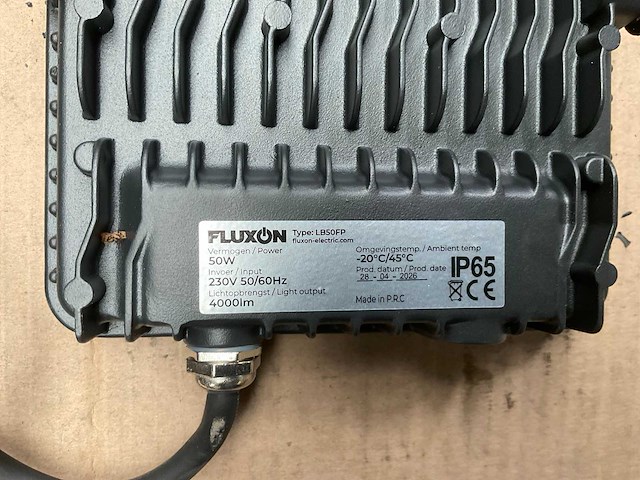 Fluxon lb50fp schijnwerper met bewegingssensor - afbeelding 3 van  3