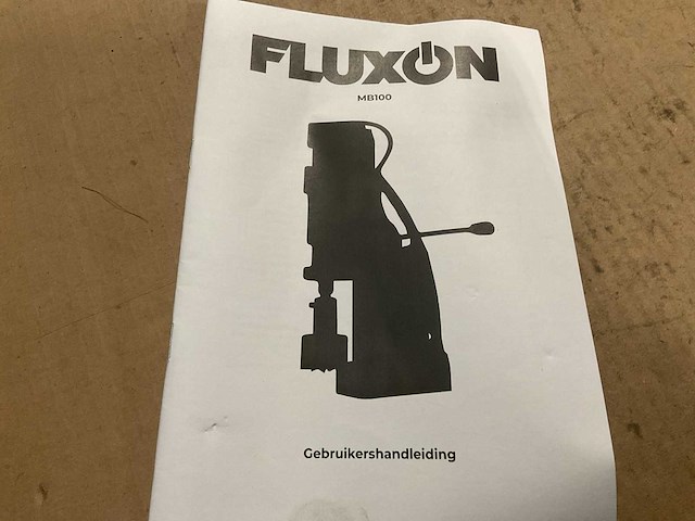 Fluxon mb100 magneet kernboormachine - afbeelding 2 van  6