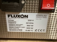 Fluxon uc150dfn ultrasoon reiniger - afbeelding 2 van  6