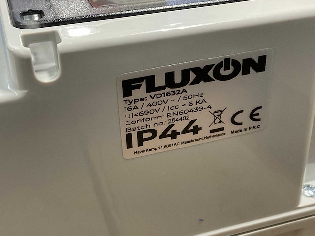 Fluxon vd1632a stroom verdeelbox - afbeelding 1 van  4