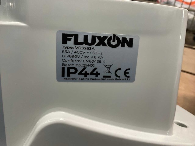 Fluxon vd73263a stroom verdeelkast - afbeelding 3 van  4