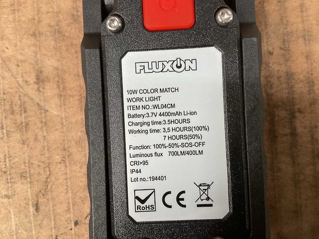 Fluxon wl04cm worklight - afbeelding 3 van  4