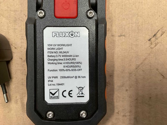 Fluxon wl04uv worklight - afbeelding 2 van  2