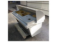 Flybridge grp bridge navigation console with cover grey - l173 x w80 x h108 - afbeelding 2 van  7