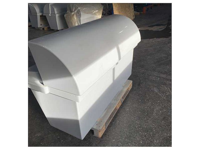 Flybridge grp bridge navigation console with cover grey - l173 x w80 x h108 - afbeelding 7 van  7