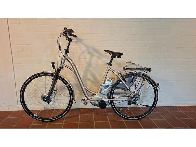Flyer t8 elektrische damesfiets dames fiets aluminium middenmotor - afbeelding 1 van  7