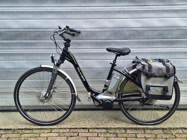 Flyer t8 elektrische damesfiets middenmotor dames fiets - afbeelding 1 van  7