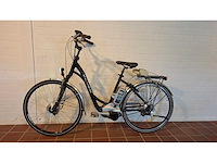 Flyer t8 zwart elektrische damesfiets dames fiets met middenmotor - afbeelding 1 van  7