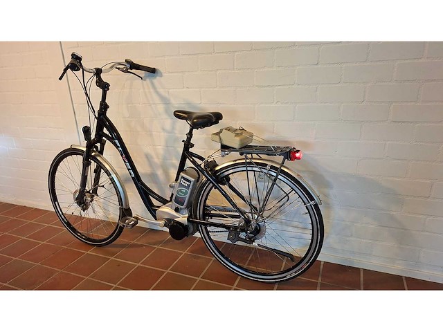 Flyer t8 zwart elektrische damesfiets dames fiets met middenmotor - afbeelding 3 van  7
