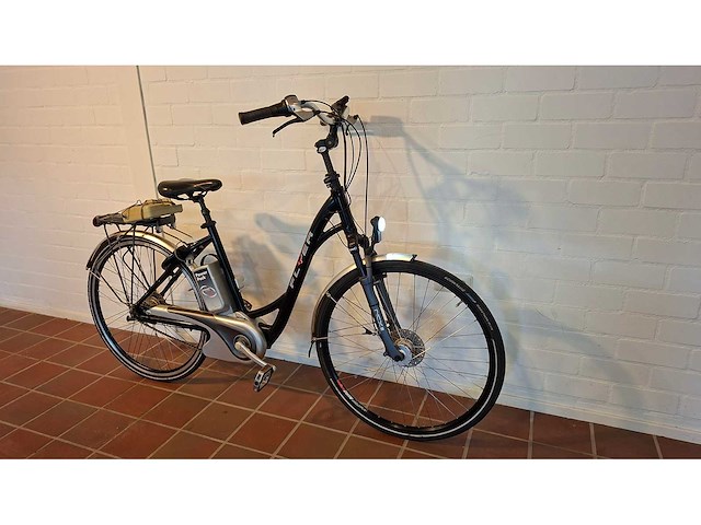Flyer t8 zwart elektrische damesfiets dames fiets met middenmotor - afbeelding 5 van  7