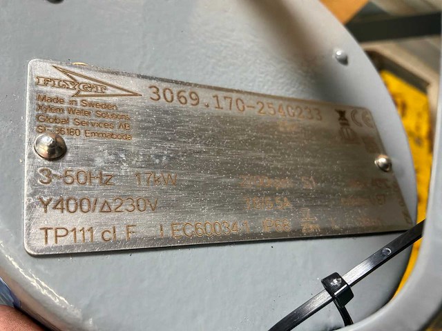 Flygt 3069.170-2521330 waterpomp - afbeelding 3 van  4