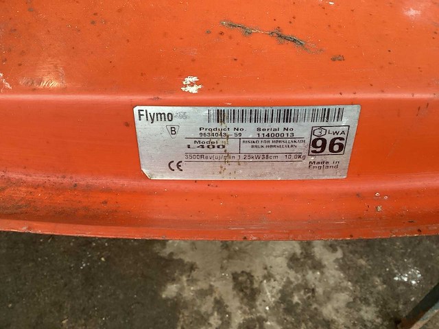 Flymo l400 grasmaaier - afbeelding 5 van  6