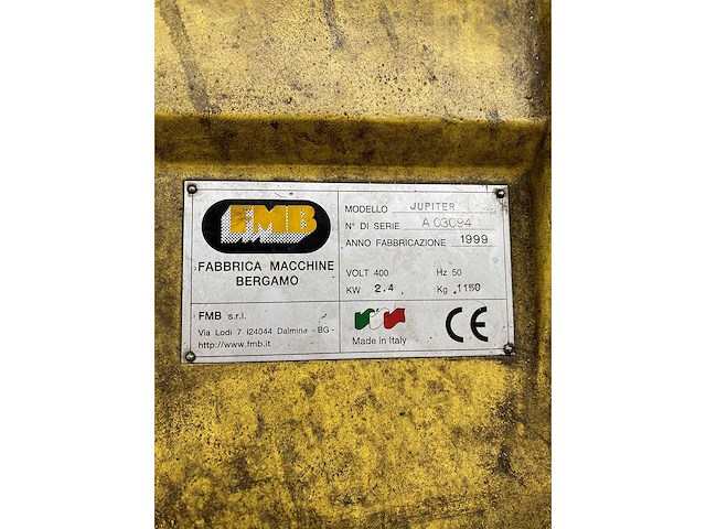 Fmb - 1999 - jupiter - cnc-bandzaagmachine - afbeelding 5 van  6