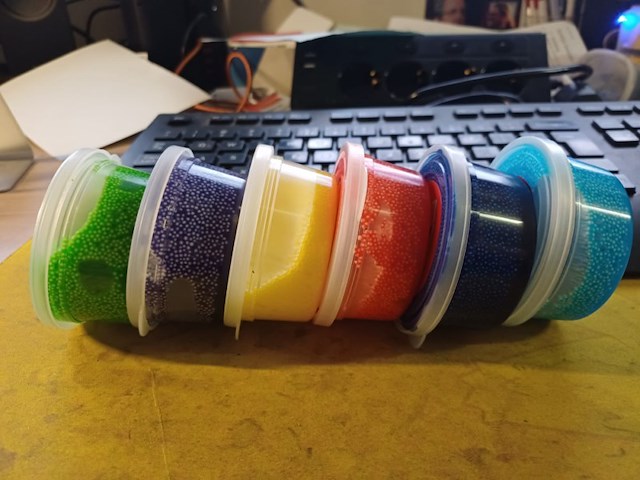 Foam klei collor5 kokers - afbeelding 8 van  9