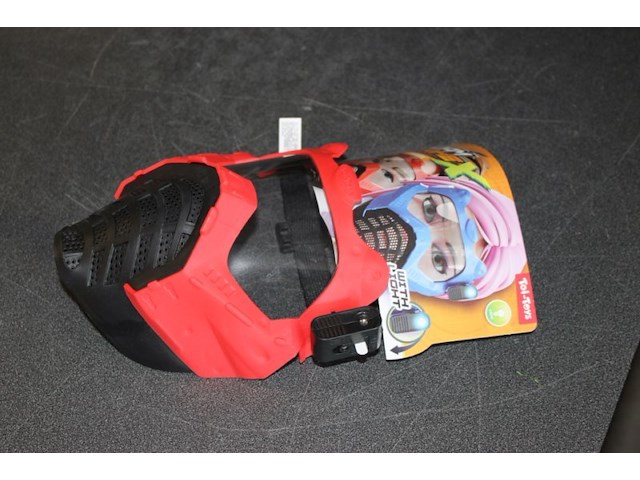Foam stike masker met licht 1x in ds 5 - afbeelding 3 van  5