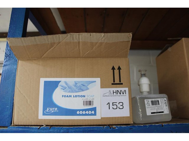 Foamlotion soap euro products. 6x 0,4 liter. - afbeelding 1 van  2