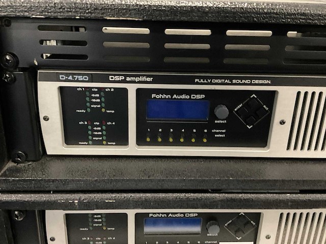 Fohhn d-4.750 versterker - afbeelding 5 van  6