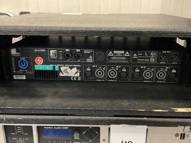Fohhn d-4.750 versterker - afbeelding 6 van  6