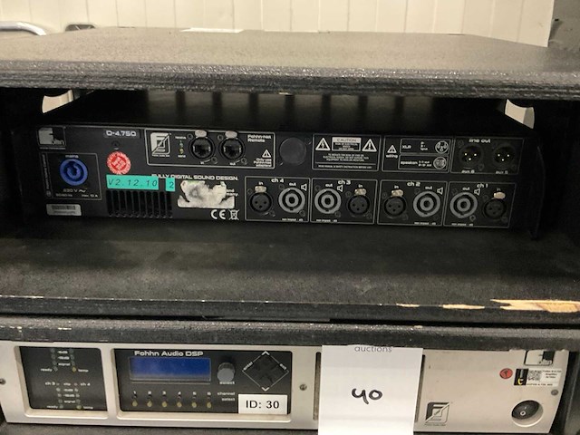 Fohhn d-4.750 versterker - afbeelding 5 van  5
