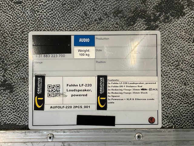 Fohhn lf-220 luidspreker (2x) - afbeelding 8 van  8