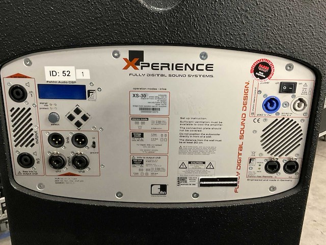 Fohhn xs-30 subwoofer - afbeelding 6 van  7