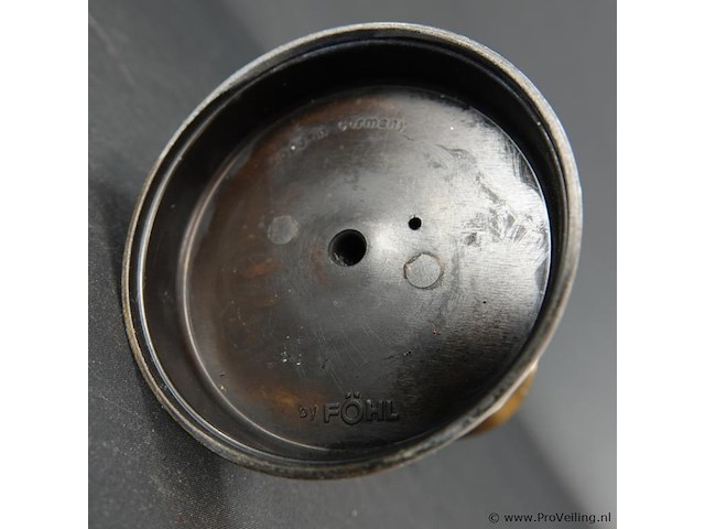 Föhl kandelaar koper/messing kandelaar met springveer - afbeelding 5 van  5