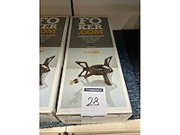 Foker 3p. ghisa gaskomfoor - afbeelding 2 van  2