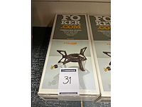 Foker 3p. ghisa gaskomfoor - afbeelding 2 van  2