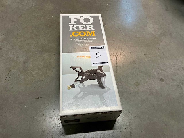 Foker 3p. ghisa gaskomfoor - afbeelding 2 van  3