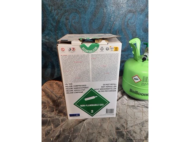 Folat balloongaz helium cilinder m 25224 - afbeelding 2 van  3