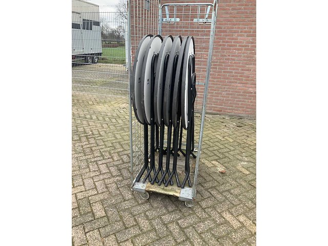 Foldable bar table (6x) - afbeelding 3 van  3