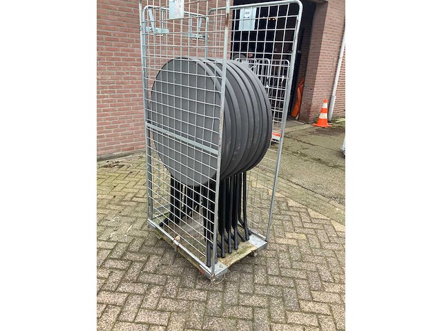 Foldable bar table (6x) - afbeelding 3 van  3