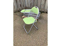 Foldable chairs green (8x) - afbeelding 4 van  5
