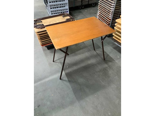 Foldable school exam table (10x) - afbeelding 1 van  2